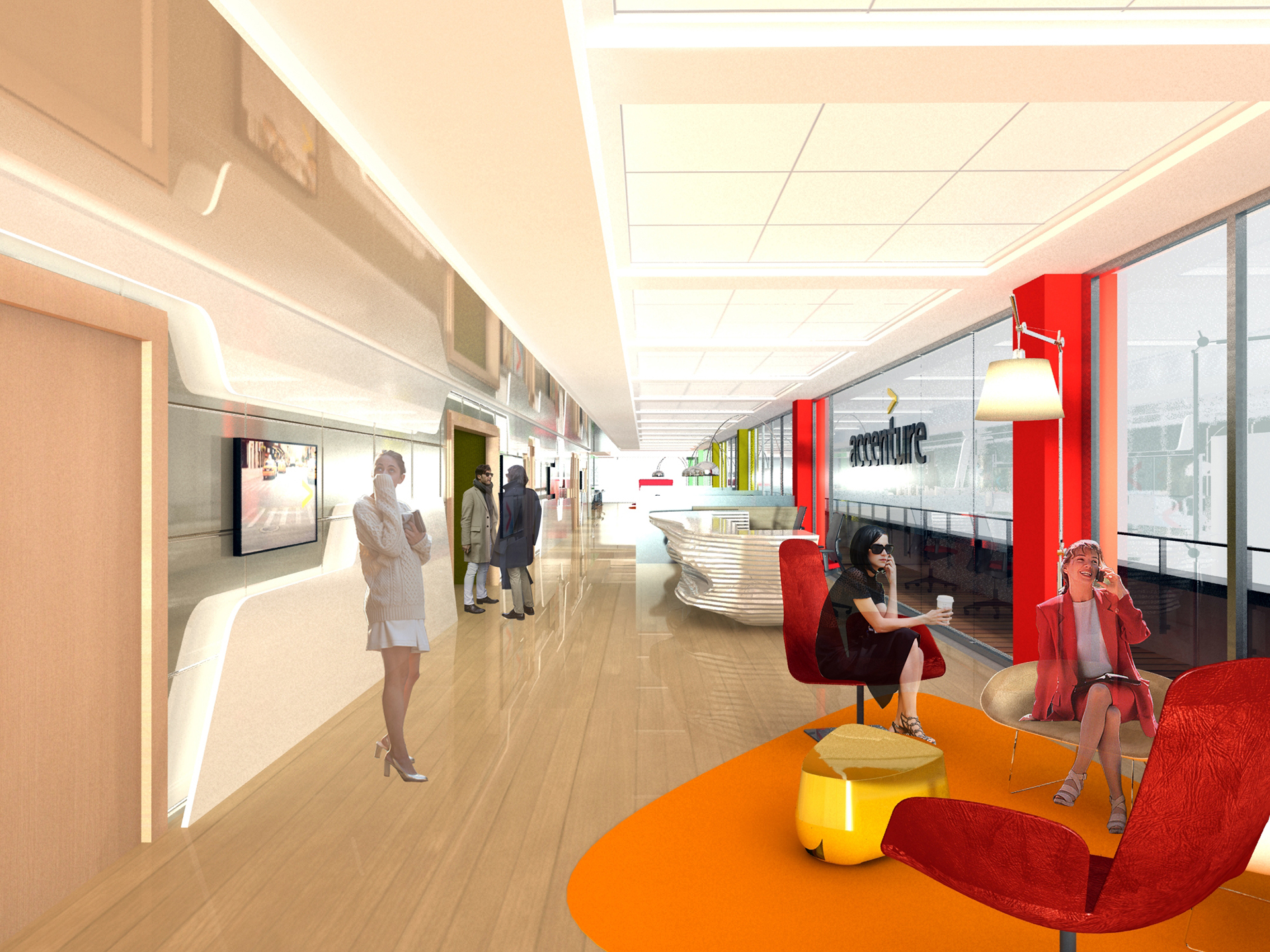 Accenture New Office Concept – WAFERSTUDIO | Architetti